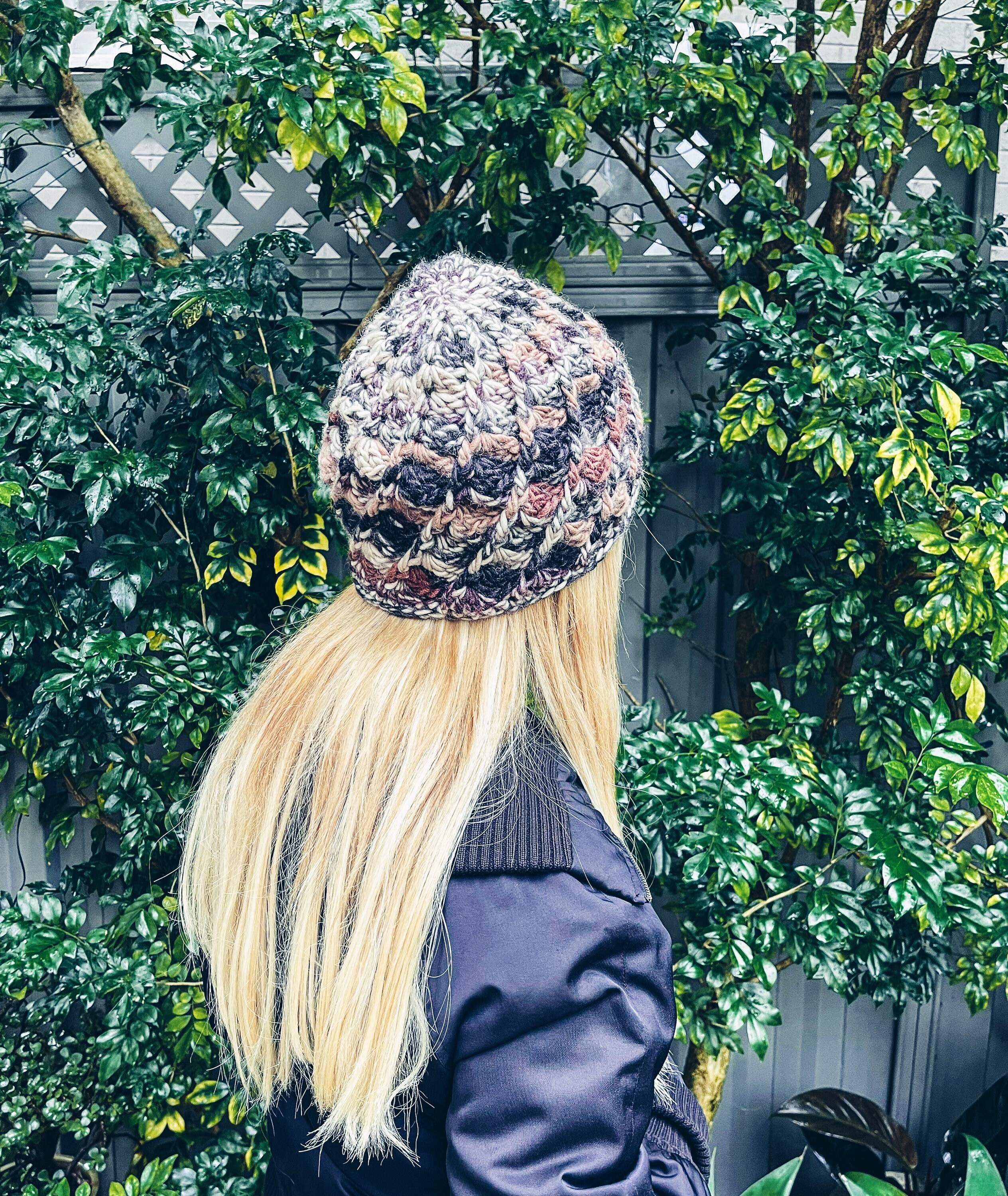 Handmade Winter Beanie | Browns, Greys and Beige  display picture 1