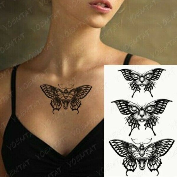 Fake Butterfly Tattoo Etsy UK