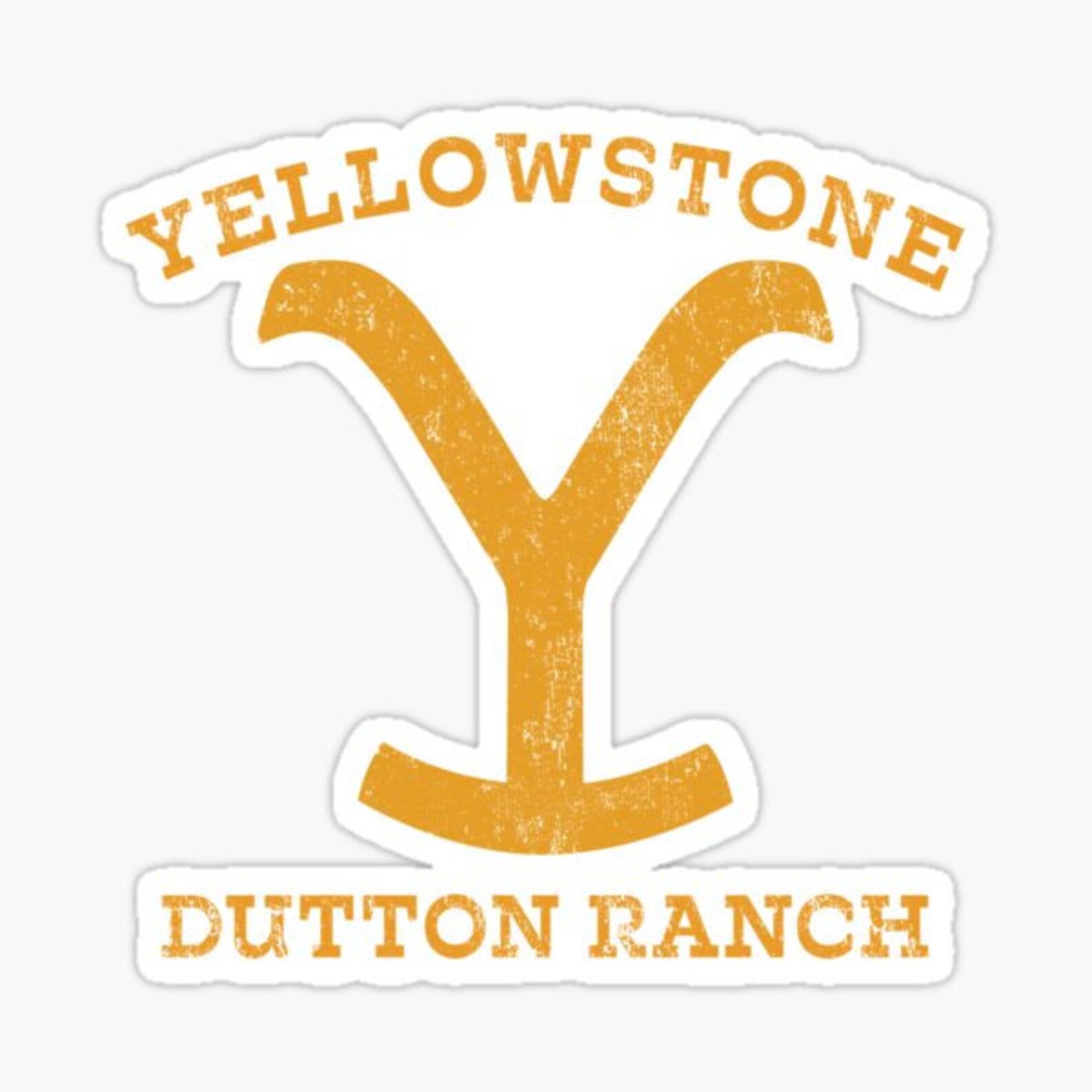 Yellowstone Y Sticker Decal fun 2021 season funny decal Etsy