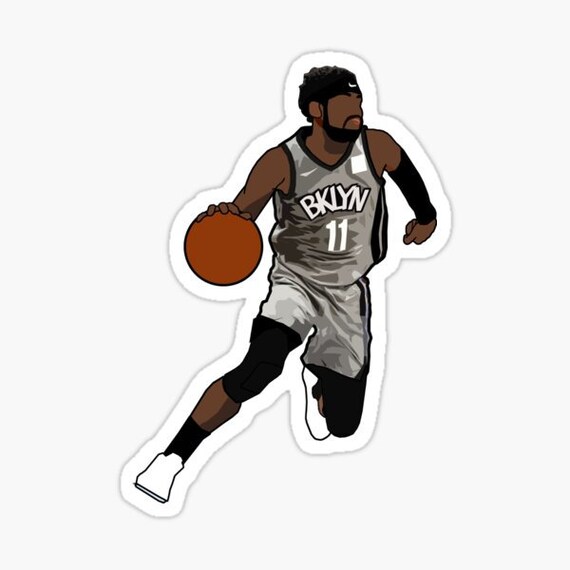 Kyrie Irving Brooklyn Nets Sticker Decal Glossy KD Kevin Etsy