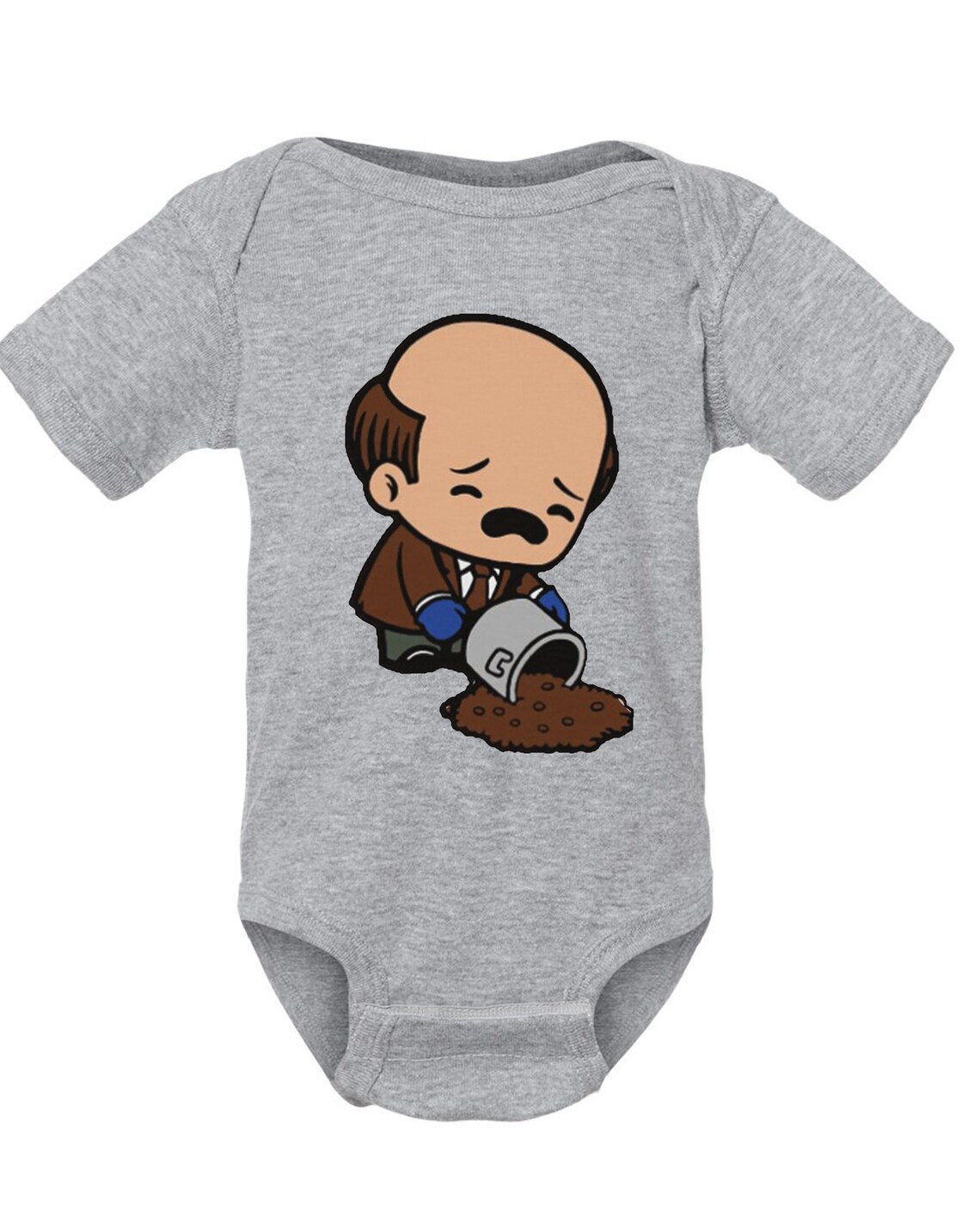 The Office Baby Onesie Kevin Chili Spill TV Show Dwight Etsy
