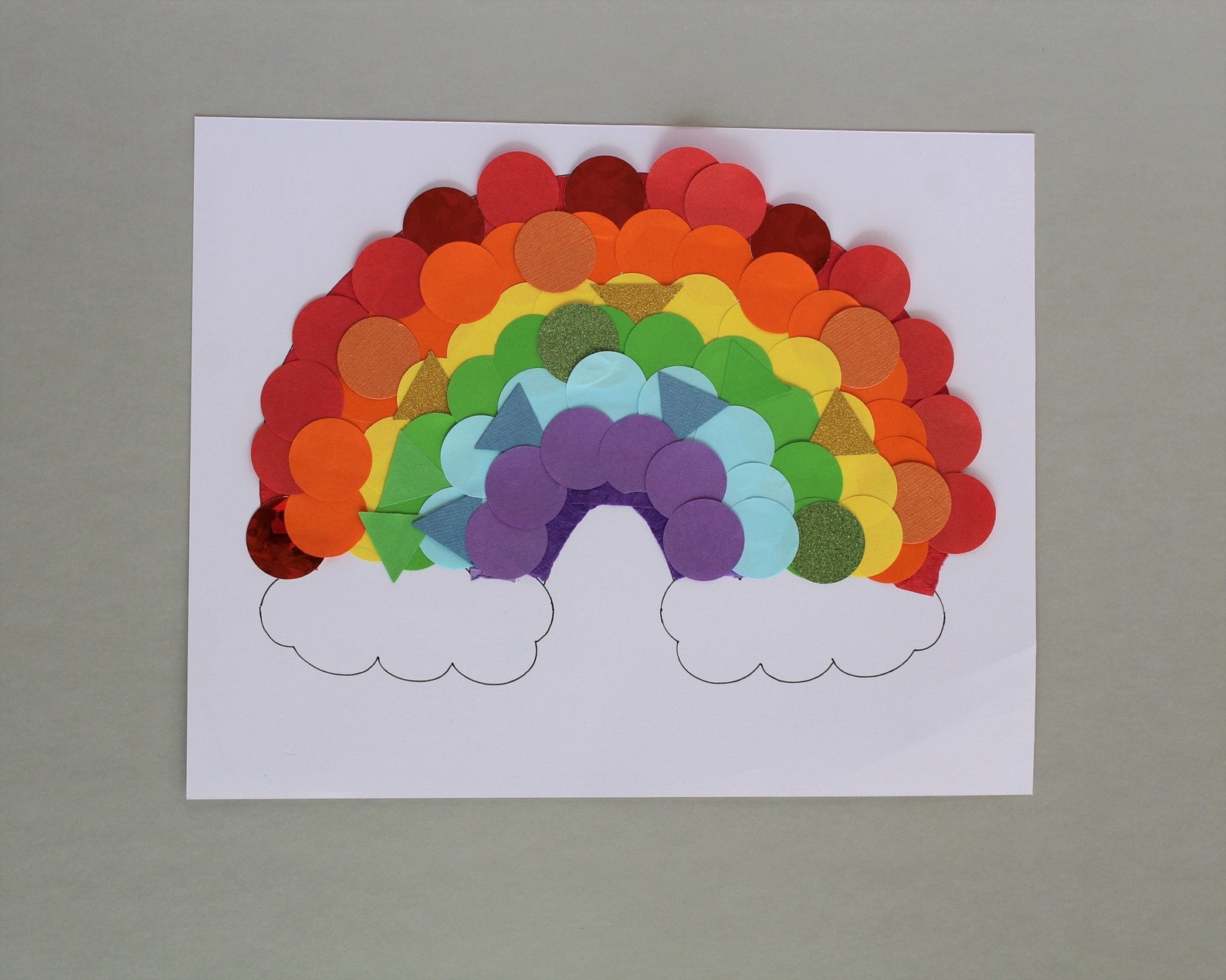 Kids Craft Kit Create Your Own Rainbow Birthday Gift Etsy