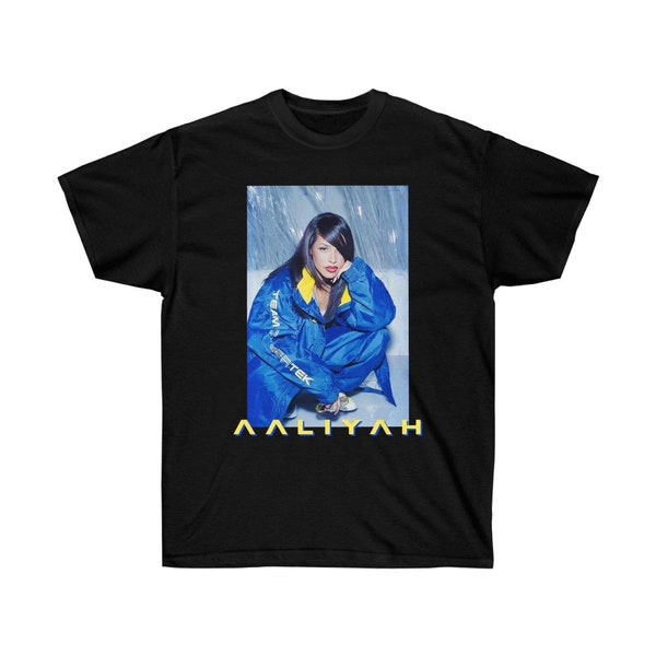 Aaliyah shirt, Artist Tees, 90's Inspired, Homage Style, Throwback Tee, Vintage Tees