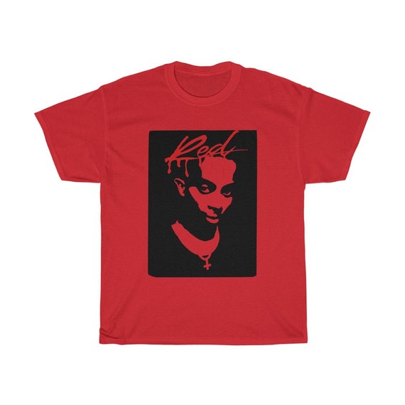 Playboi Carti T Shirt Music Album Whole Lotta Red Tshirt Streetwear Men  Women Vintage Hip Hop T-shirt Male Fashion Crewneck Tees