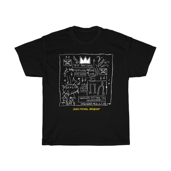 Jean Michel Basquiat shirt Vintage Tee