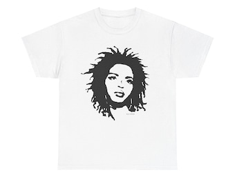Chemise Dean Blunt T-shirt Iverson bleu T-shirt Lauryn Hill T-shirt en coton unisexe