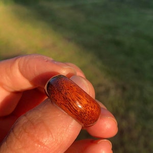 Stunning 9mm Bentwood Ring with Hawaiian Koa wood