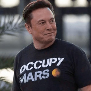Occupy Mars T-Shirt – Elon Musk Occupy Mars Shirt - Elon Musk Inspired Space Exploration Tee