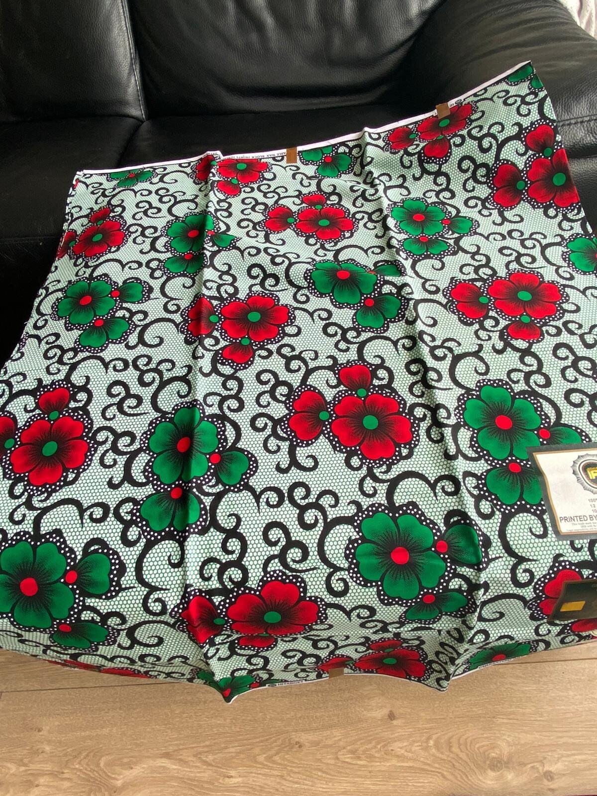 High quality African Wax Print Fabric Material 100/% Cotton. Beautiful Phoenix HiTarget Ankara Wax 3 or 6 Yards