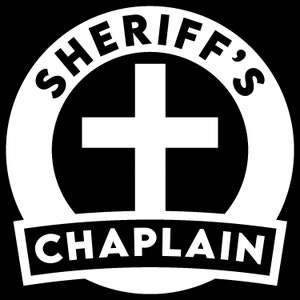 Sheriff Chaplain Decal with Latin Cross