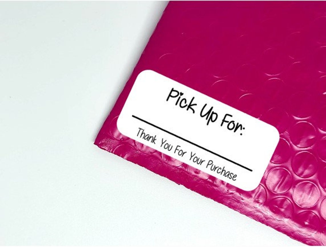 Pick Up For Sticker Porch Pick Up Sticker Thank You Sticker Etsy