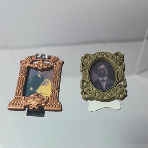 Dollhouse Miniature 1 12 Set of 2 Small Pictures