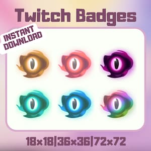 Twitch Valorant Reyna Sub badge | Sub/Bit-Badge | Discord Emote  | Streamer Graphic