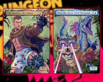Dungeon Crawler Carl Proxies, Vial Smasher The Fierce, Malcolm Keen-Eyed Navigator, Donut, Mongo