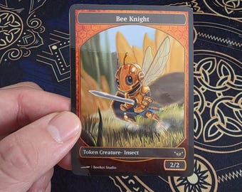 Bee Insect MTG token for Commander Edh Cedh