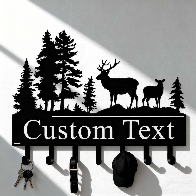 Metal Deer Rack Holder - Etsy UK
