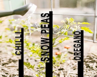 Aangepaste groenten tuinpaal,metalen groentenmarkering,gepersonaliseerde tuinnaamstokjes,etiketten kruiden en groenten,plantmarkeringen,tuinlabels,
