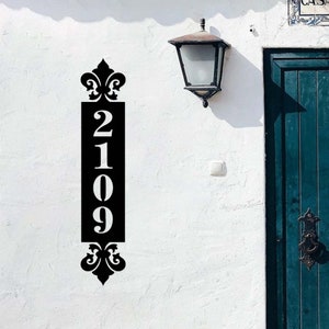 Metal House Number Sign,Custom Address Numbers Sign,Personalized Address Plaque,House Signs,Street Name Sign,Front Door Sign,New Home Gift
