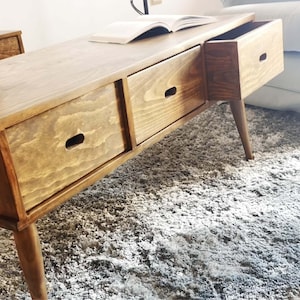 Coffee table / Rustic plank Furniture New / Coffee tables and auxiliaries / Handmade Rustic Coffee Table / Ref. 0086 / By DValentifurniture