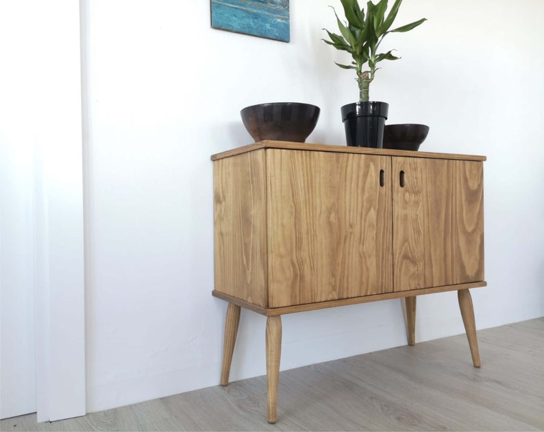 Solid Pine 2-Door Dresser, Ref. 00138 zdjęcie 3