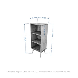 Bücherregal, Sideboard, Kommode aus Holz. Ref. 202 Bild 5