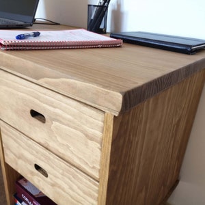 Desk / Computer desk / Solid Wood / office table / desk / Ref. 0035 / Handmade in Toledo by DValenti Furniture zdjęcie 3