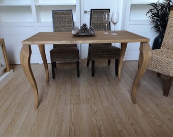 Table / Table Legs / 4 Leg Table /  Ref. 00116 / Handmade in Toledo by Dvalenti Furniture