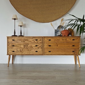 Sideboard made of solid pine wood Ref. 3000