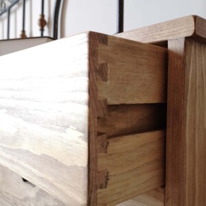 Nachttisch / Beistelltisch / Rustikaler Nachttisch Organizer / | Etsy