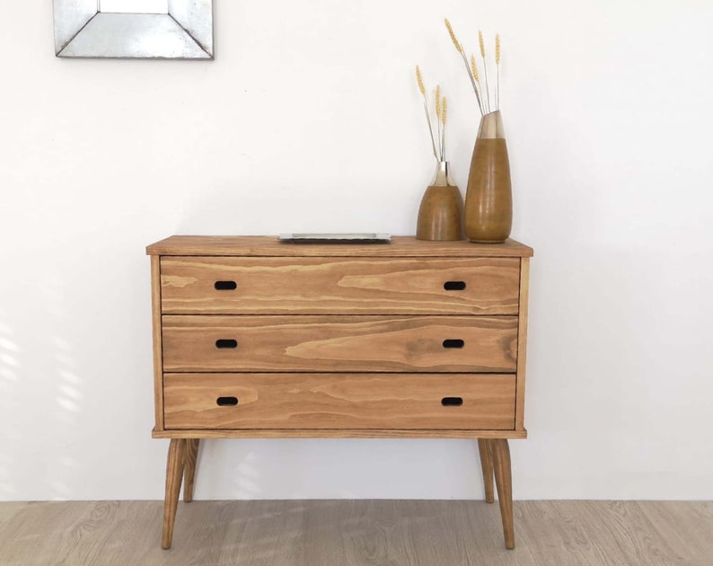 3 Drawer Dresser Dresser Chest Rustic Dresser Wood Etsy