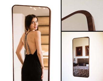 Big mirror/ floor mirrorWall mirror/ wooden mirror/ Large mirror/ Ref. 00199 / Handmade in Toledo by Dvalenti Furniture