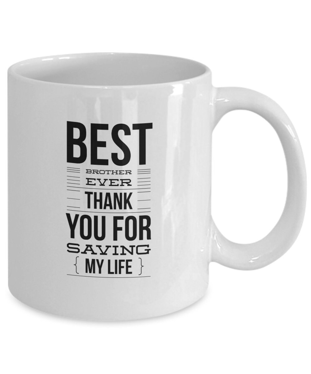 Ransalex Tasses à Café Humoristiques Pour Frère, Cadeau D