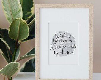 Sisters By Chance Etsy