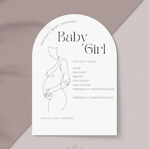 Angepasste Digitaler Download Babyparty Karte, Babyparty Spiel, personalisierte Babyparty Spiel, PDF-Download, printable Spiel