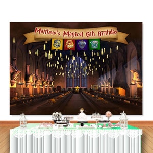 High Resolution 8k Ultra HD Quality Photo Realistic Christmas Scene Backdrop  Hogwarts Interior Harry Potter Style · Creative Fabrica