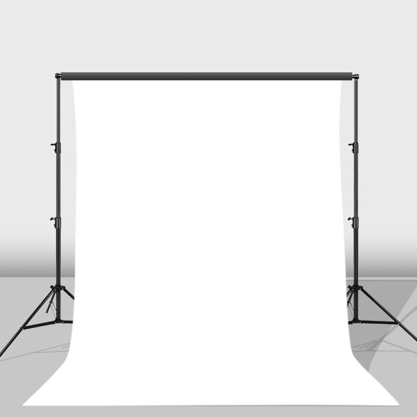 Solid Plain White Photo Backdrop Custom Size Color 30th 40th Birthday Photography Background Video Youtube Photo Studio Props