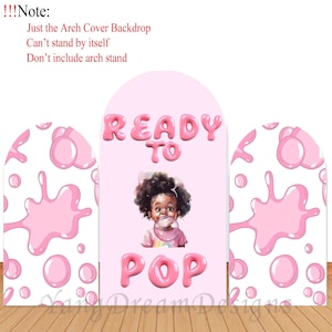 Ready to Pop Arch Cover Fotoachtergrond Roze en Witte Dubbelzijdige Fotografieachtergrond Youtube Chiara Fotostudio Prop