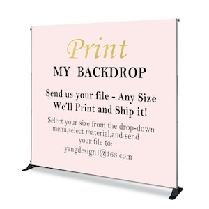 Print My Backdrop,Backdrop Printing, Banner Printing,Digital File Printing,Custom backdrop,Your Picture Print Link image 1