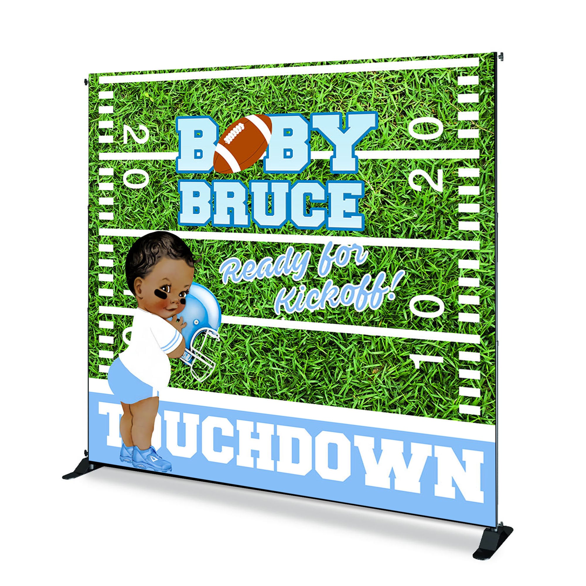 Fußball Geburtstags-Hintergrund, 2,1x1,5 M – Banner Für Kinderparty, Sport-Thema!