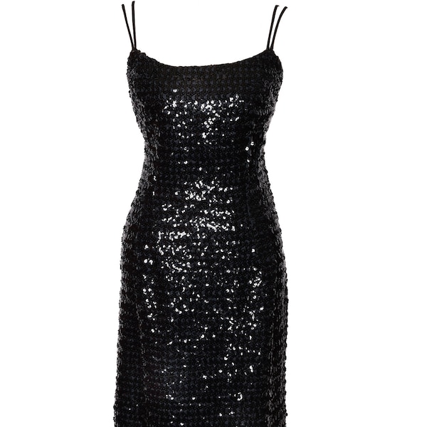 1950's Sequinned Wiggle Dress