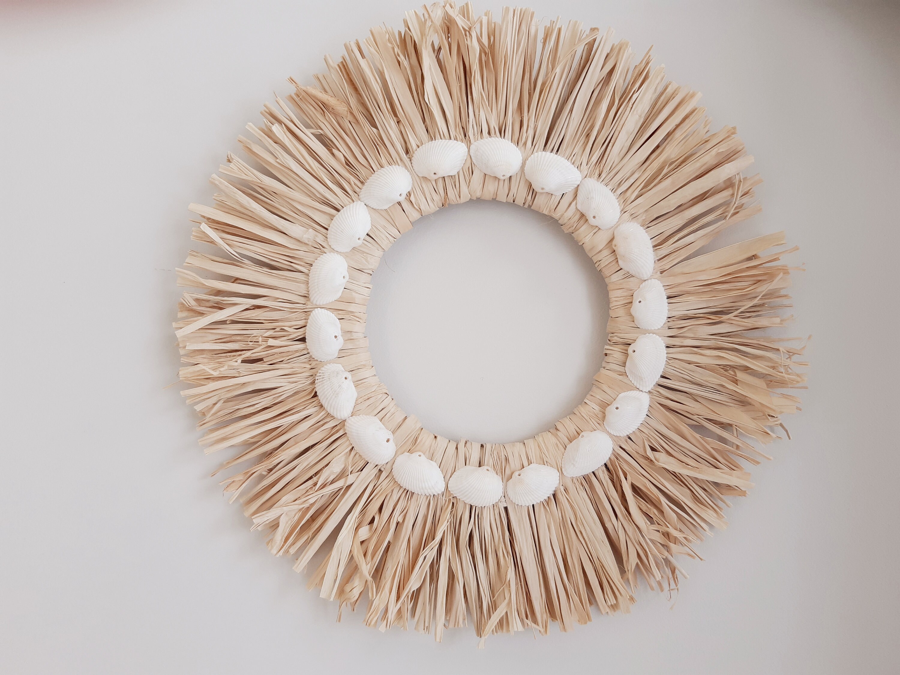 Raffia wall decoration Etsy España