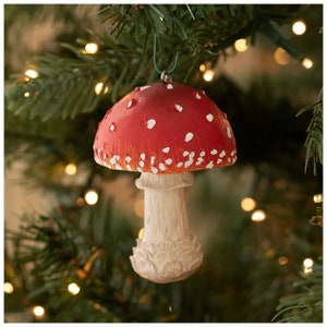 Mushroom Ornament