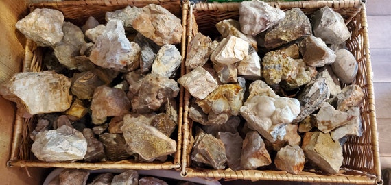 Crazy Lace Agate: 1 Lb Georgia Stones for Cabbing, Lapidary - Etsy