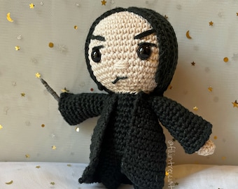 Geïnspireerd door Severus Sneep - Sneep - Wizard gevulde pop