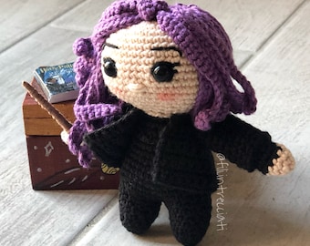 Inspired Tonks - Purple haired doll - Witch