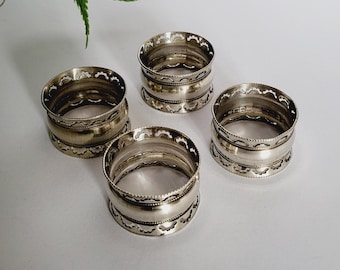 ヴィンテージ ナプキン リング、アルフレッド ホルト、ホルト