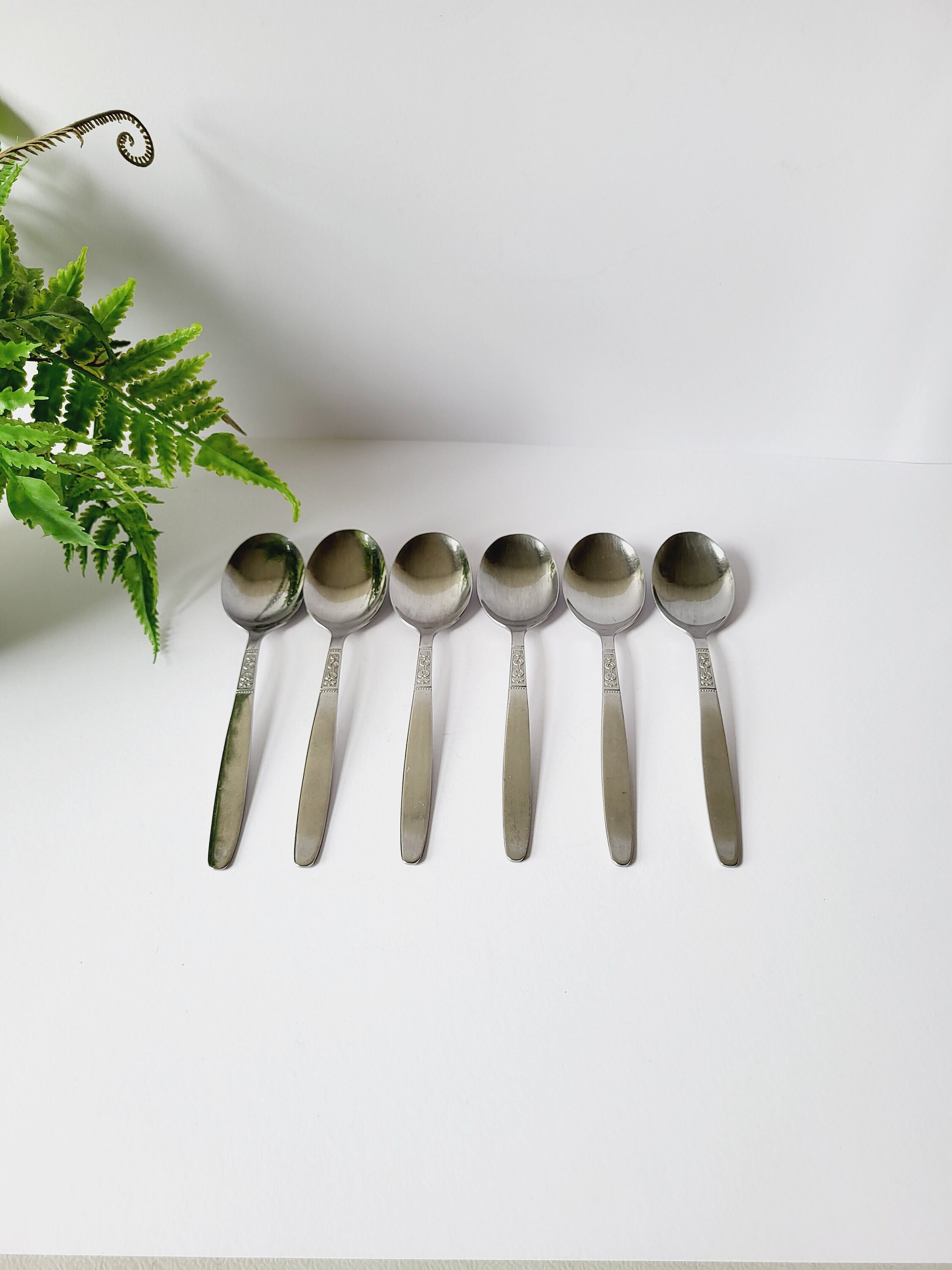 Retro Court Coffee Spoon 6 Pcs Suit Jam Spoon Dessert Spoon