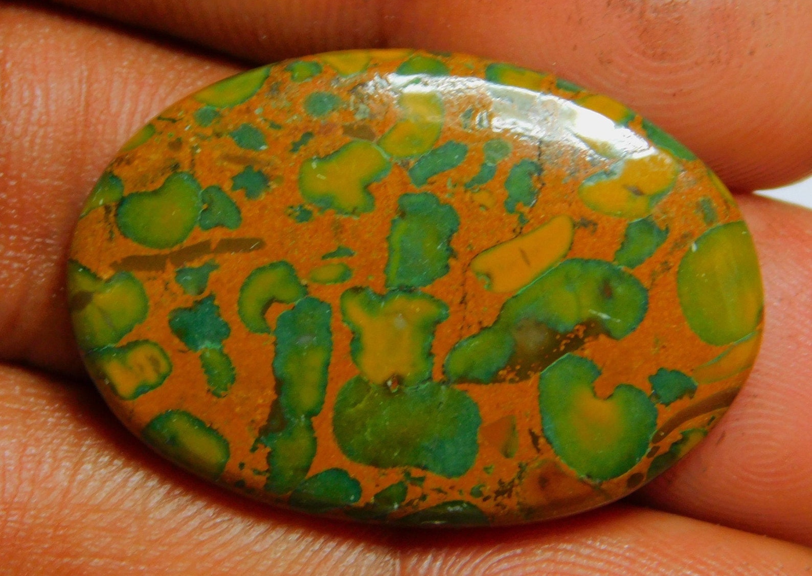 Natural flower Jasper Cabochon Top Quality Loose stone Semi Etsy