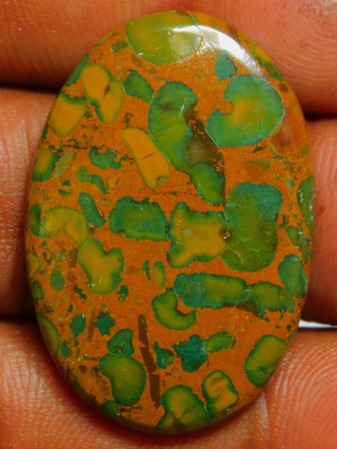 Natural flower Jasper Cabochon Top Quality Loose stone Semi Etsy