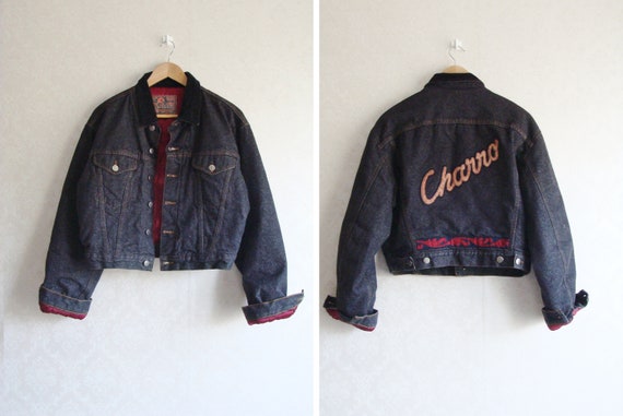 supreme quilted denim pilot jacket